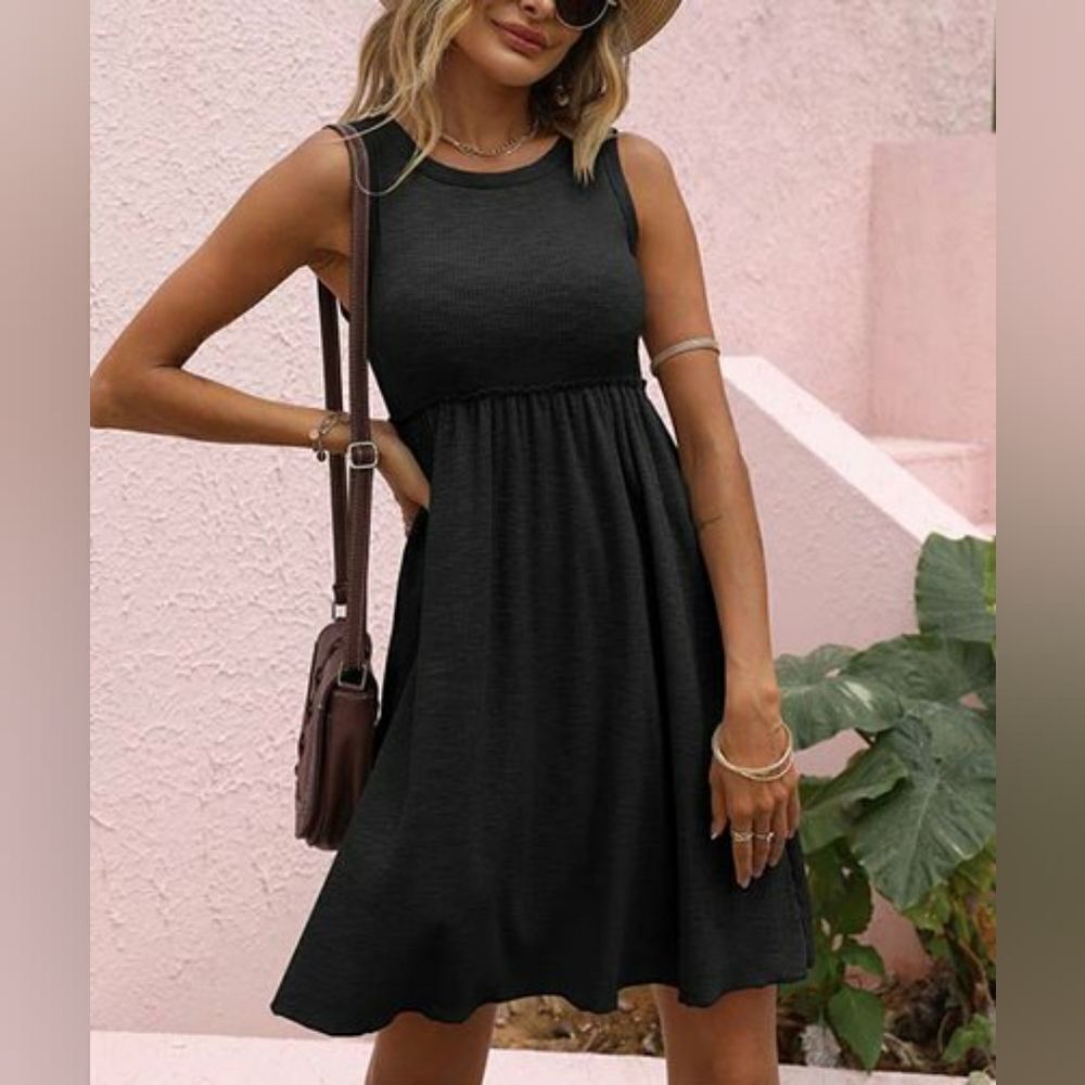 Vrkufie A-Line Sleeveless Minidress sz XL